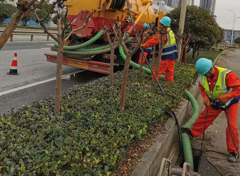 浦口市政管道清淤